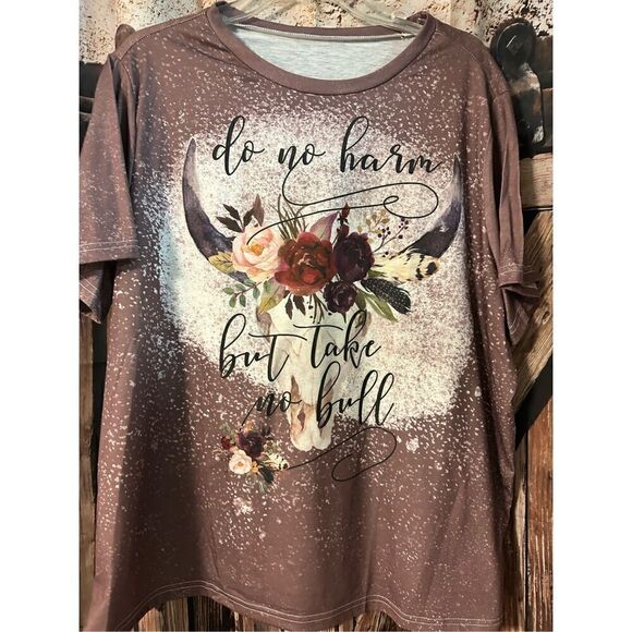 No Brand Tops - Graphic Short Not For Sale sleeve